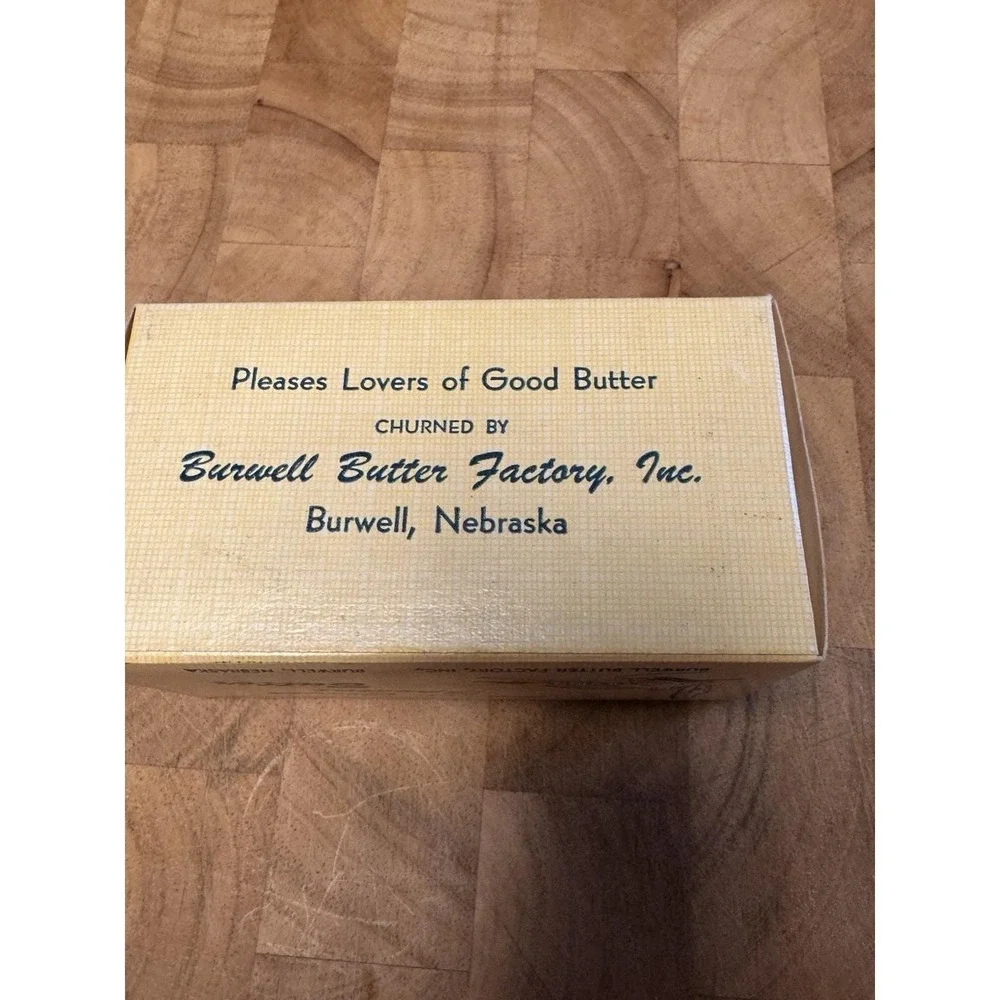 Vintage Sweet Clover Special‎ Butter House pic Burwell Nebraska unused mint